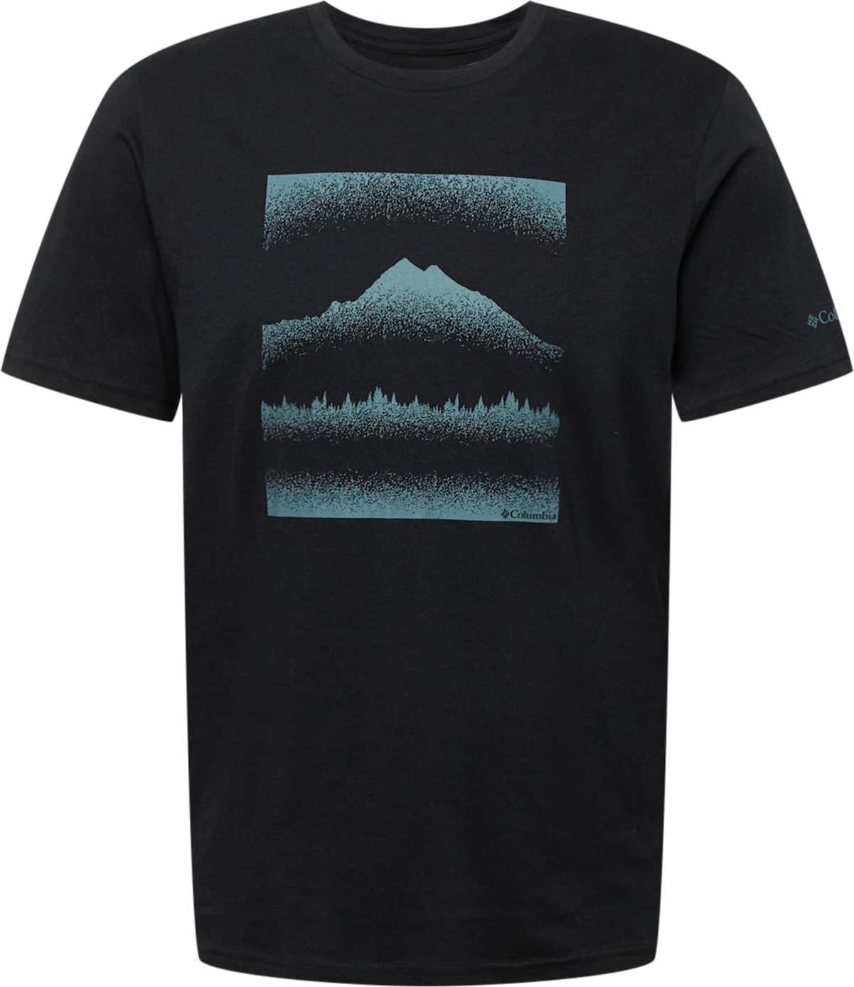 Funkční tričko Columbia kouřově modrá / černá