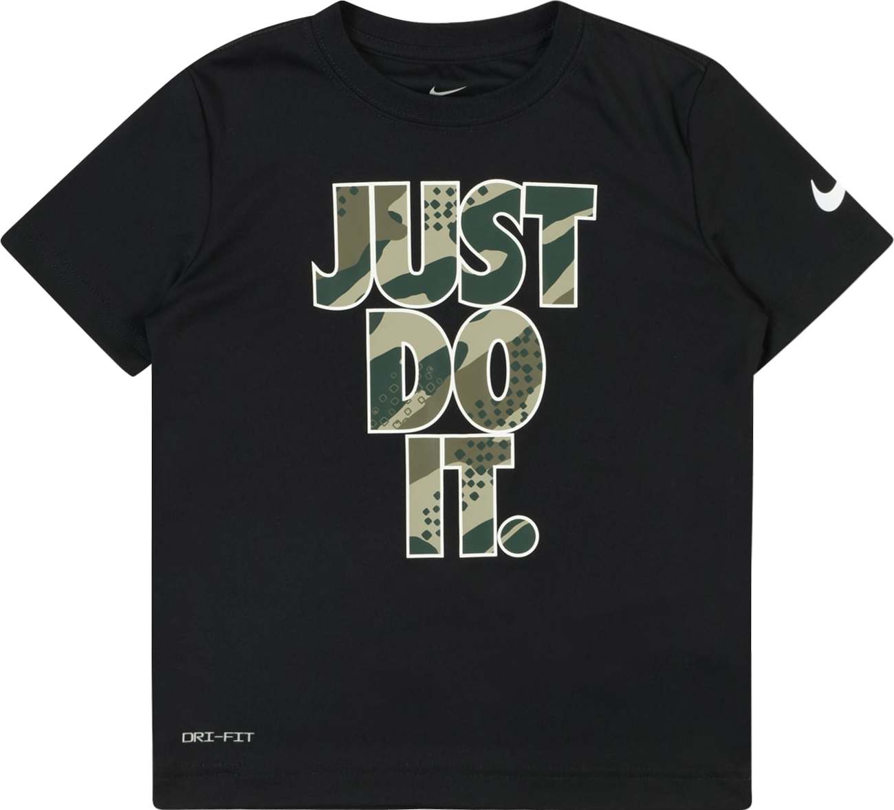 Tričko Nike Sportswear zelená / olivová / černá / bílá