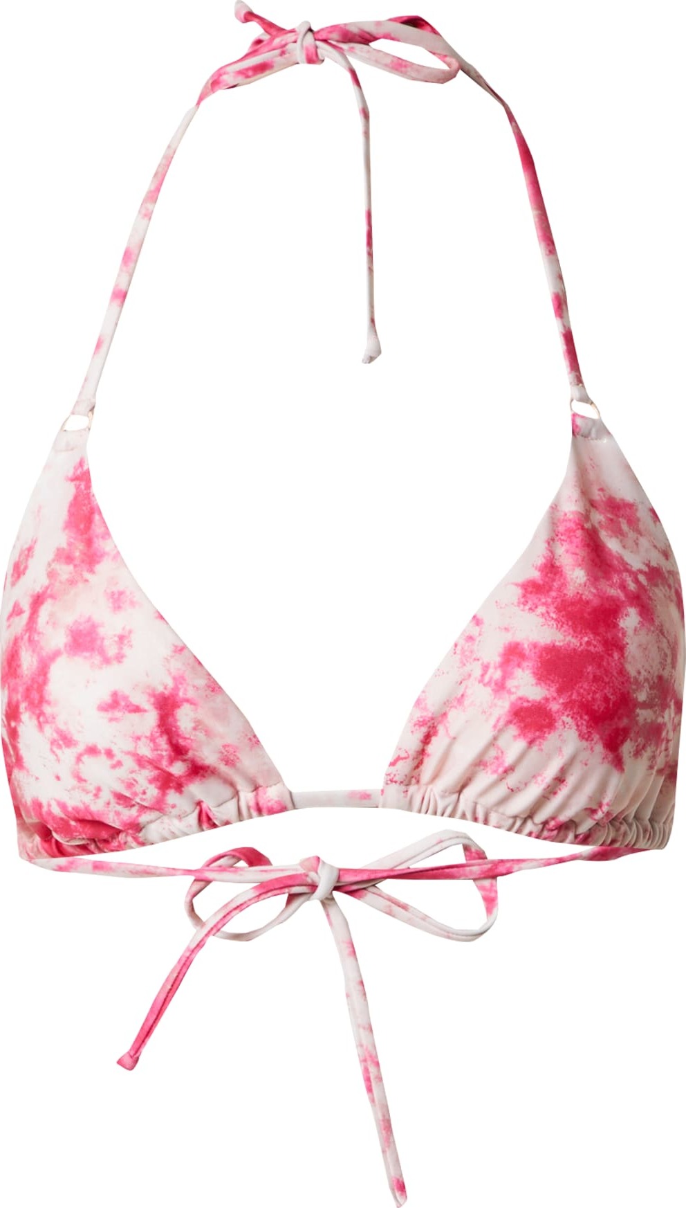 Horní díl plavek Hunkemöller pink / bílá