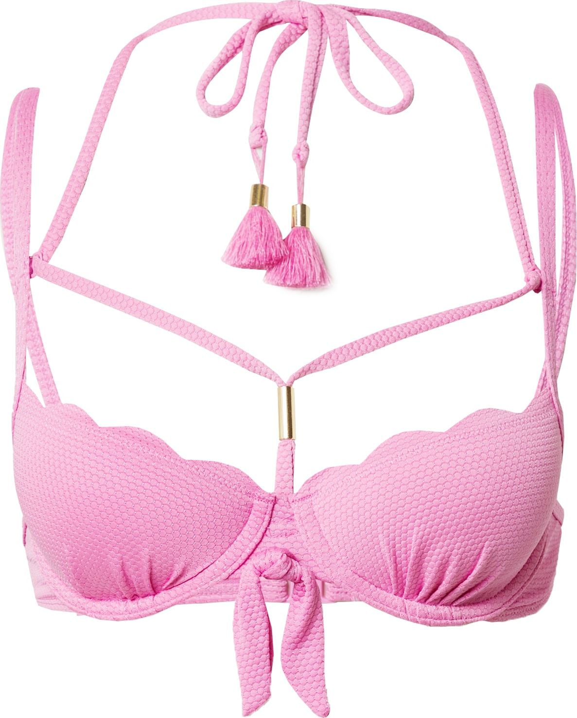 Horní díl plavek 'Scallop' Hunkemöller pink