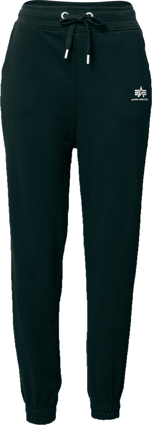 Kalhoty alpha industries černá / bílá