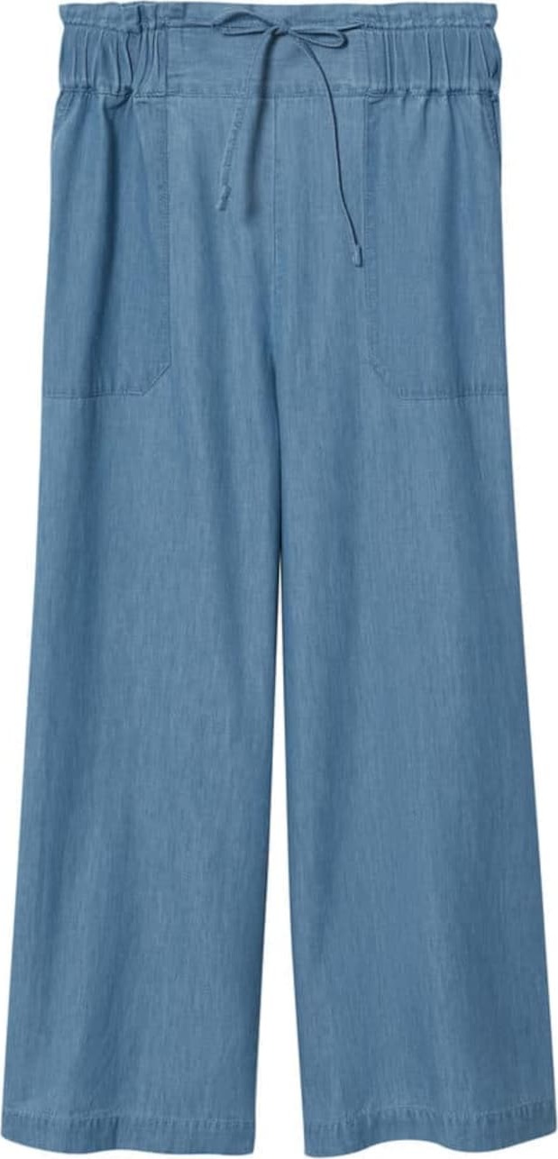 Kalhoty 'Carmen-H' Mango modrý melír
