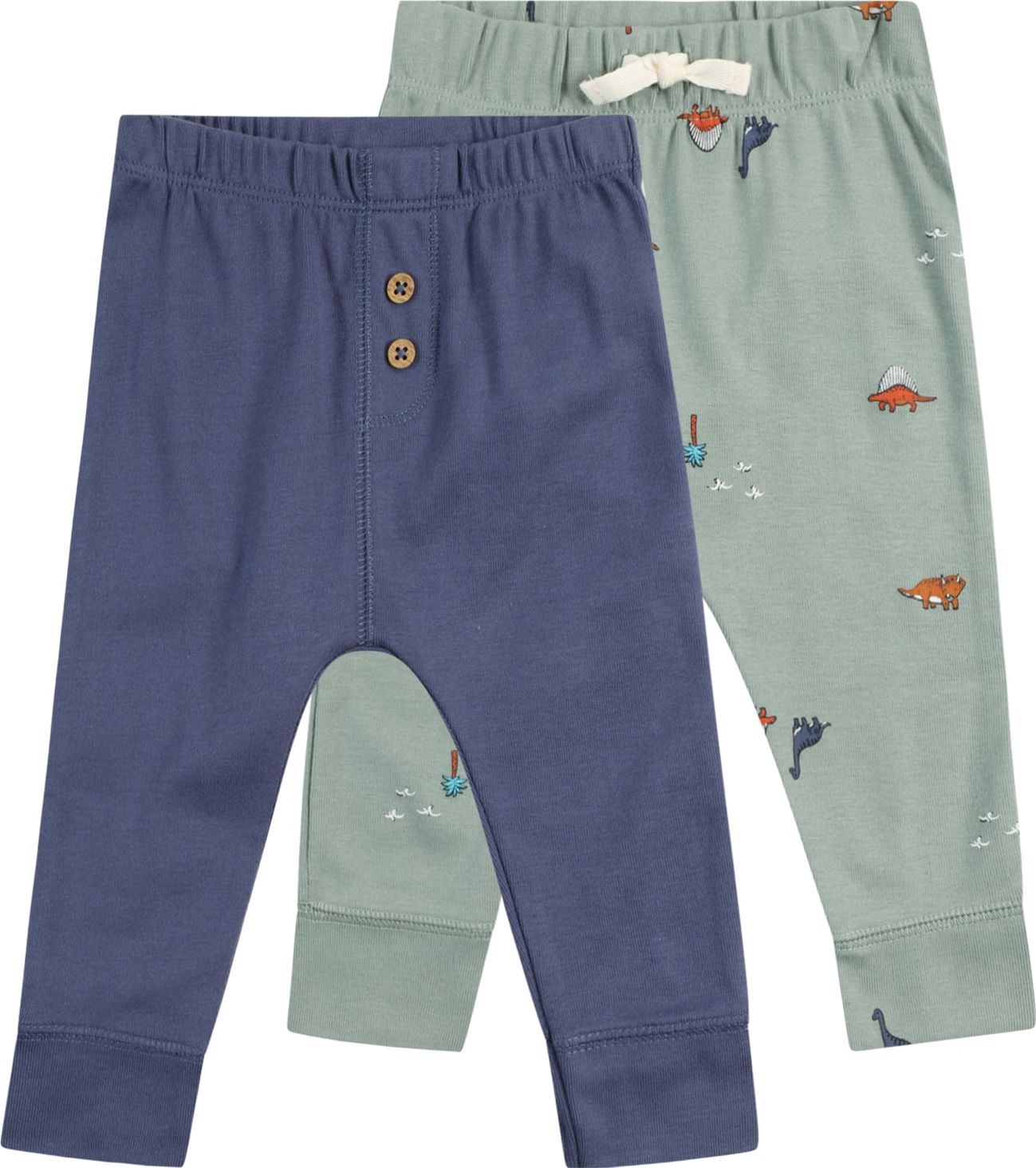 Kalhoty Carter's námořnická modř / aqua modrá / nefritová / oranžová