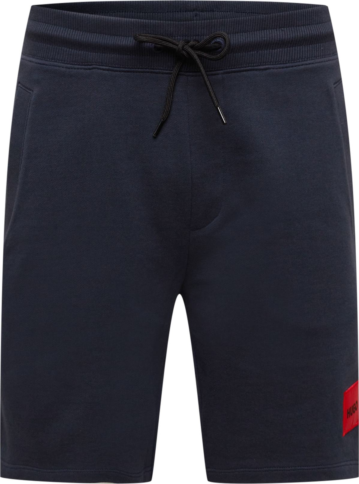 Kalhoty 'Diz' HUGO marine modrá / červená / černá