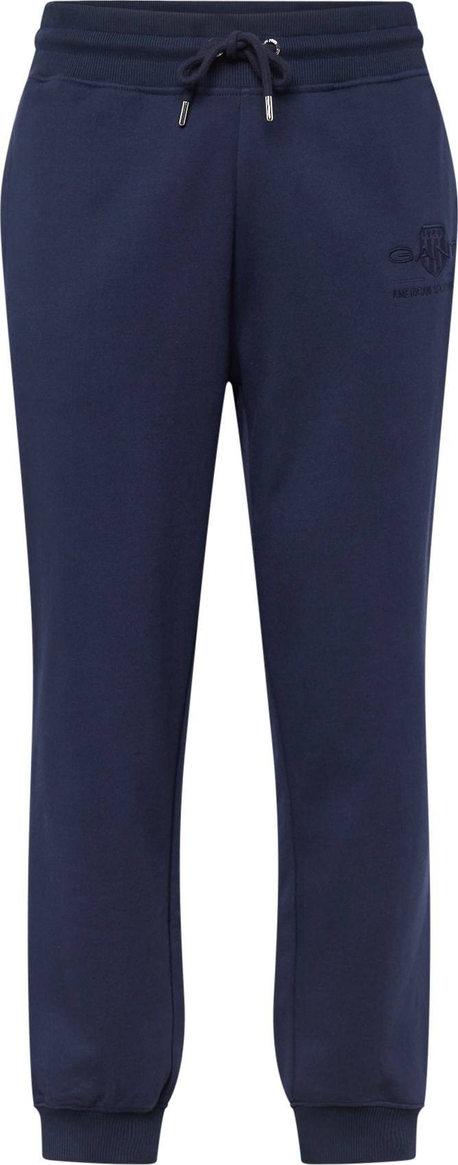 Kalhoty Gant námořnická modř