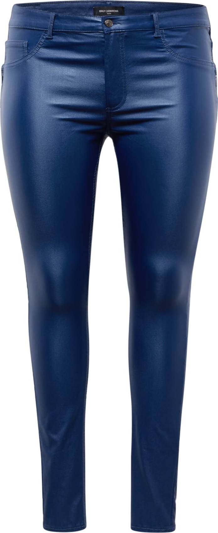 Kalhoty 'NYA' ONLY Carmakoma ultramarínová modř