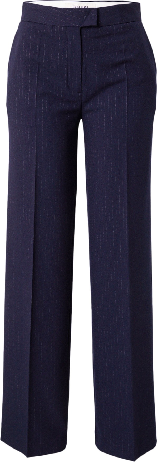 Kalhoty s puky Salsa Jeans marine modrá / námořnická modř