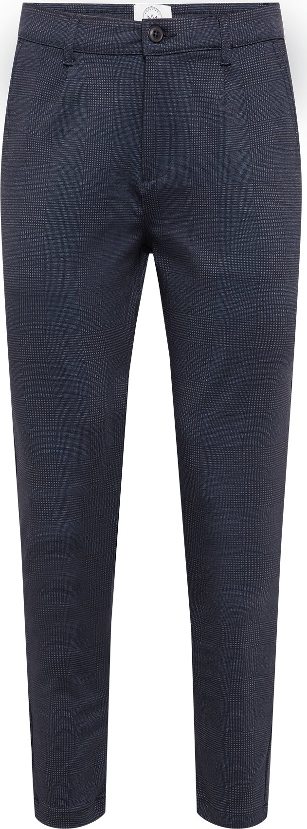 Kalhoty se sklady v pase Kronstadt marine modrá / námořnická modř