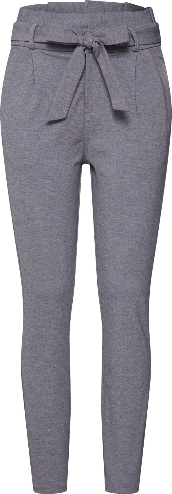 Kalhoty se sklady v pase 'Eva' Vero Moda šedá