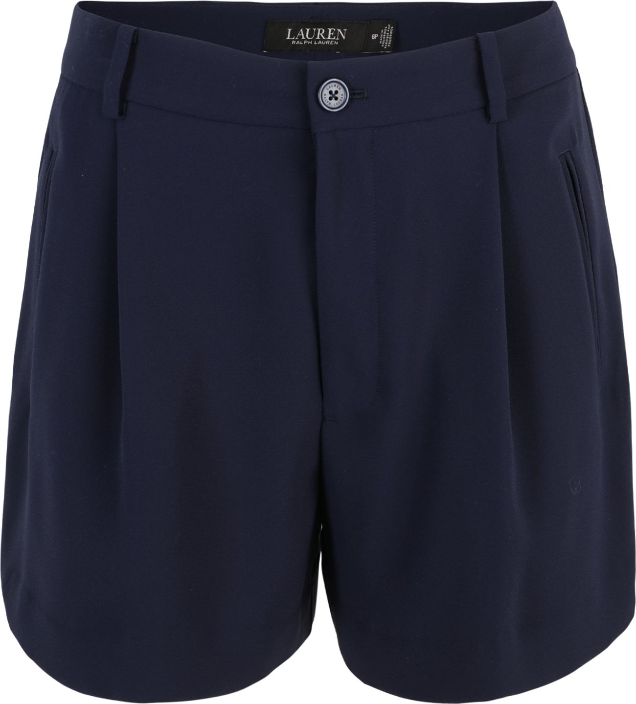 Kalhoty se sklady v pase 'VADIENNE' Lauren Ralph Lauren Petite tmavě modrá
