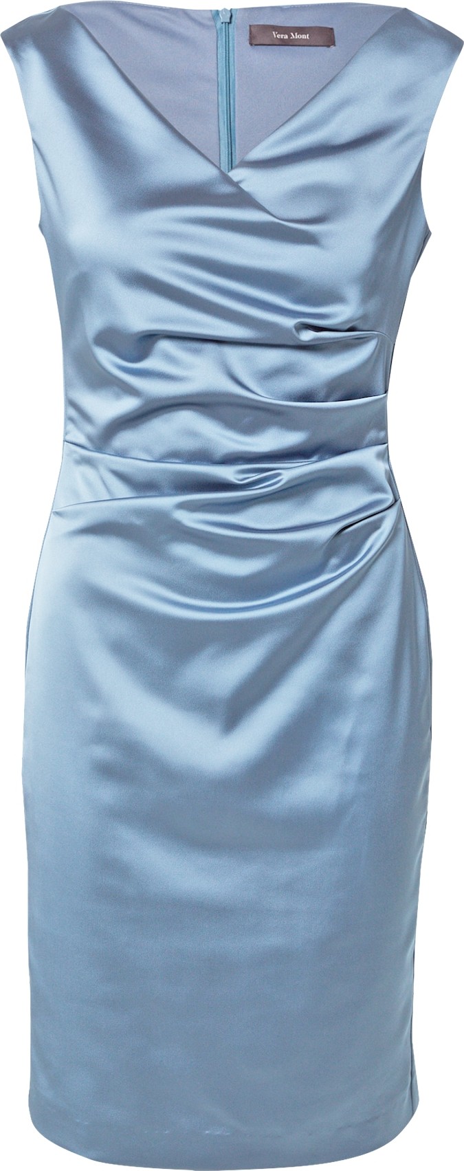 Koktejlové šaty Vera Mont kouřově modrá