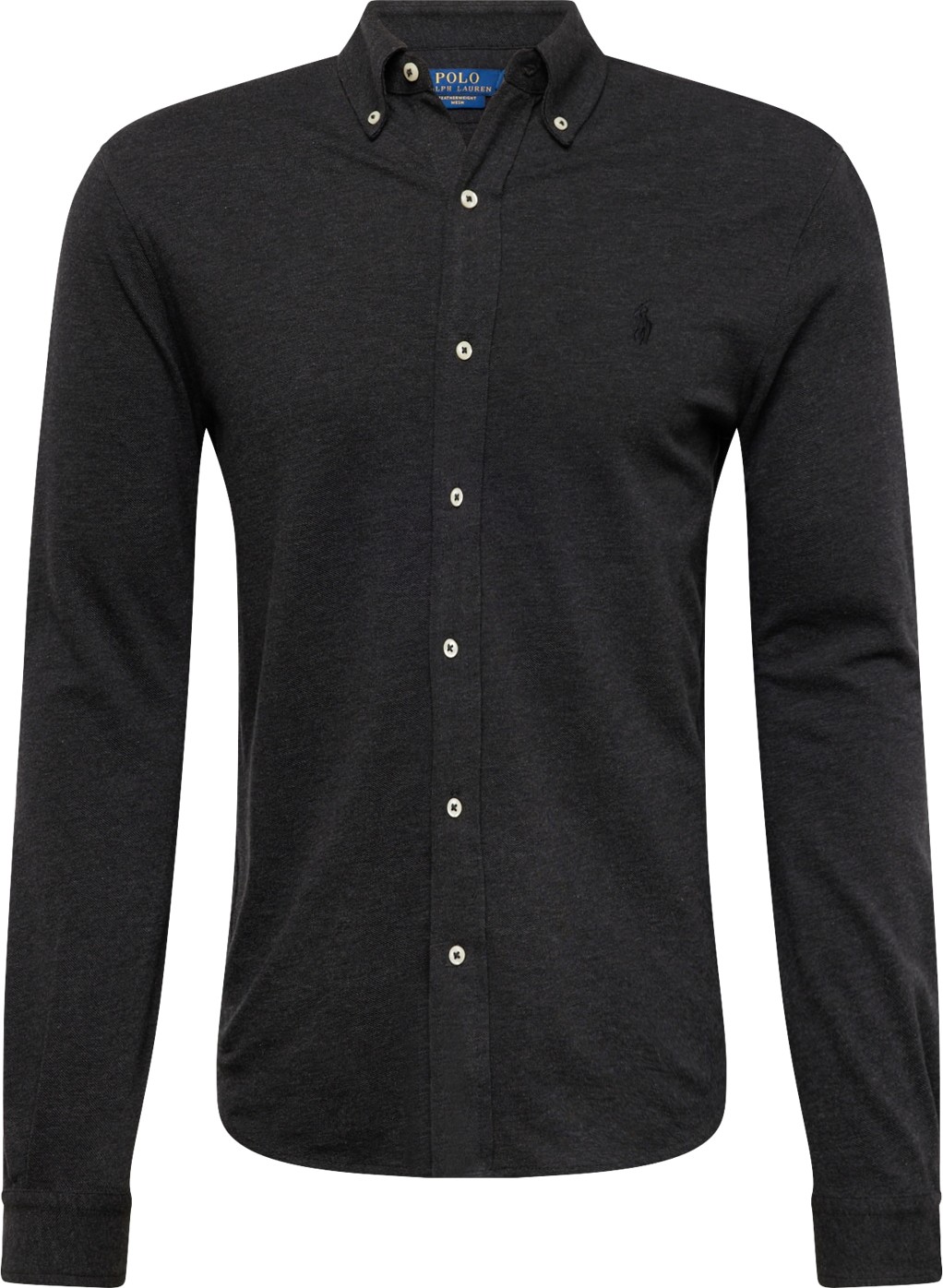 Košile Polo Ralph Lauren tmavě šedá / černá