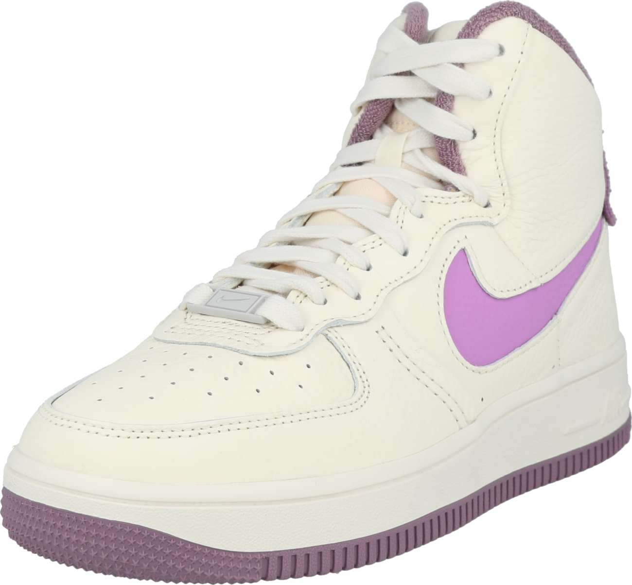 Kotníkové tenisky 'AF1 SCULPT' Nike Sportswear slonová kost / orchidej / červenofialová