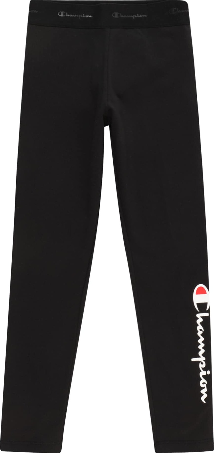 Legíny Champion Authentic Athletic Apparel červená / černá / bílá