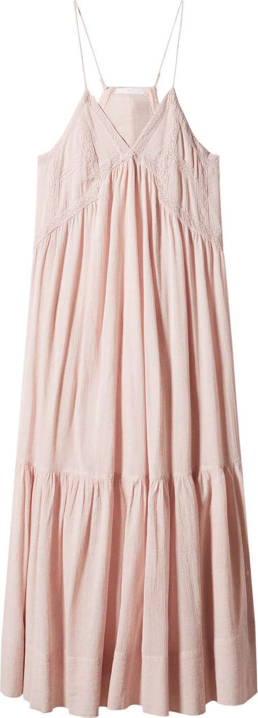 Letní šaty 'BELLA' Mango růžová