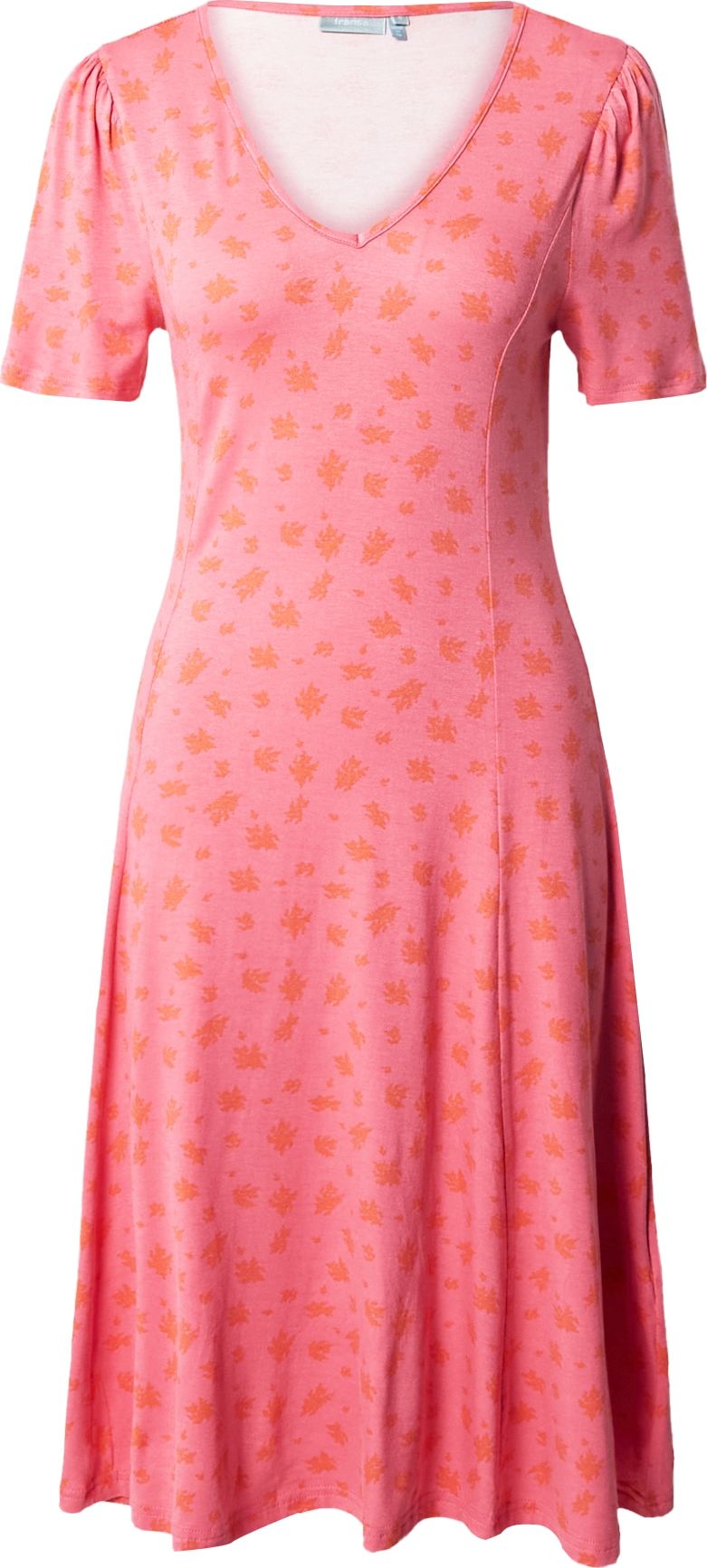 Letní šaty Fransa oranžová / pink
