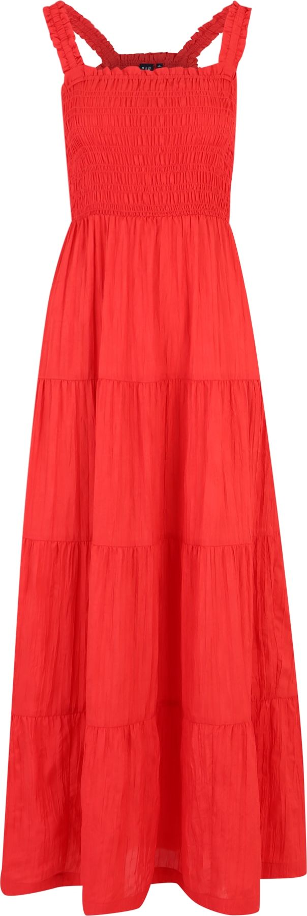 Letní šaty Gap Tall jasně červená