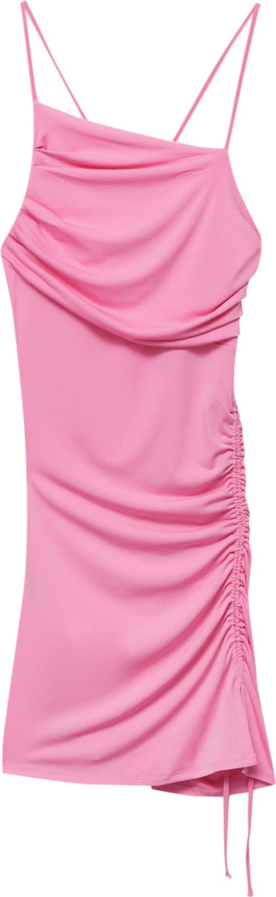 Letní šaty Pull&Bear světle růžová
