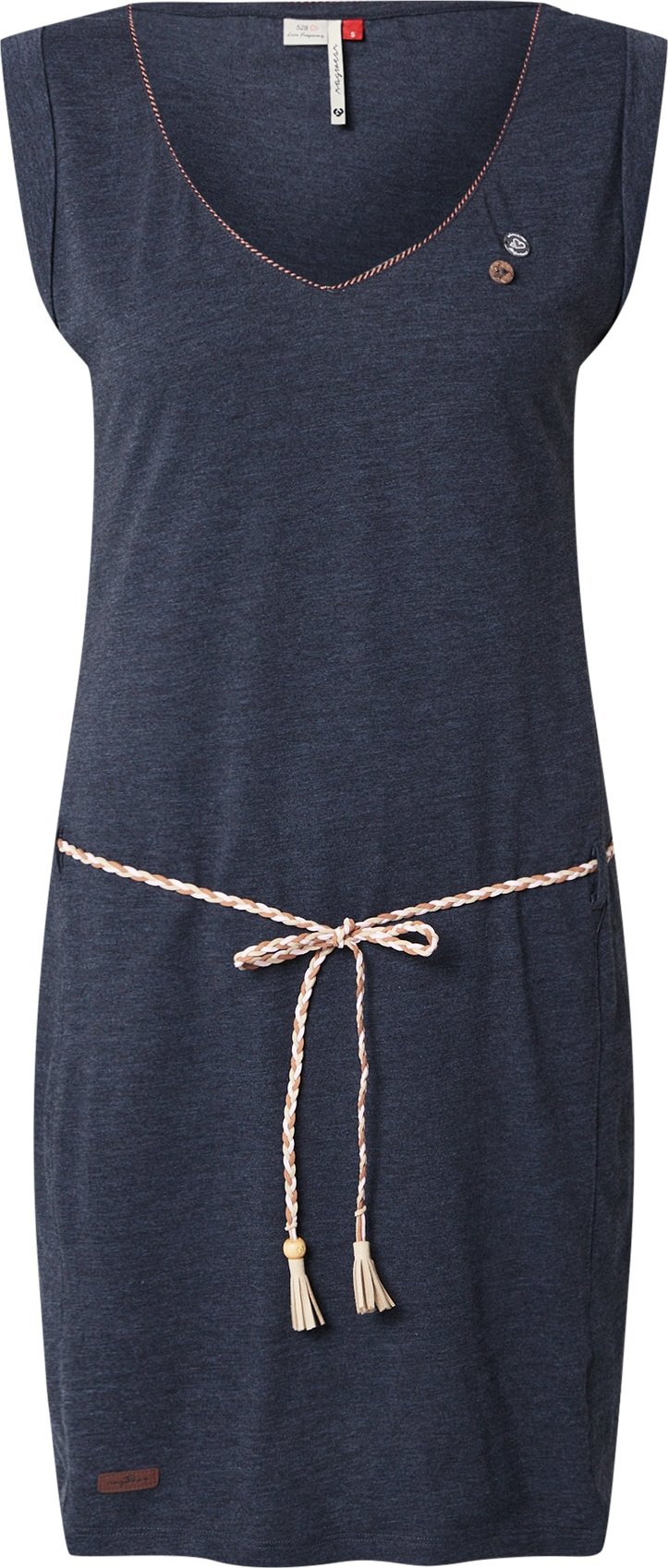 Letní šaty 'Slavka' Ragwear námořnická modř