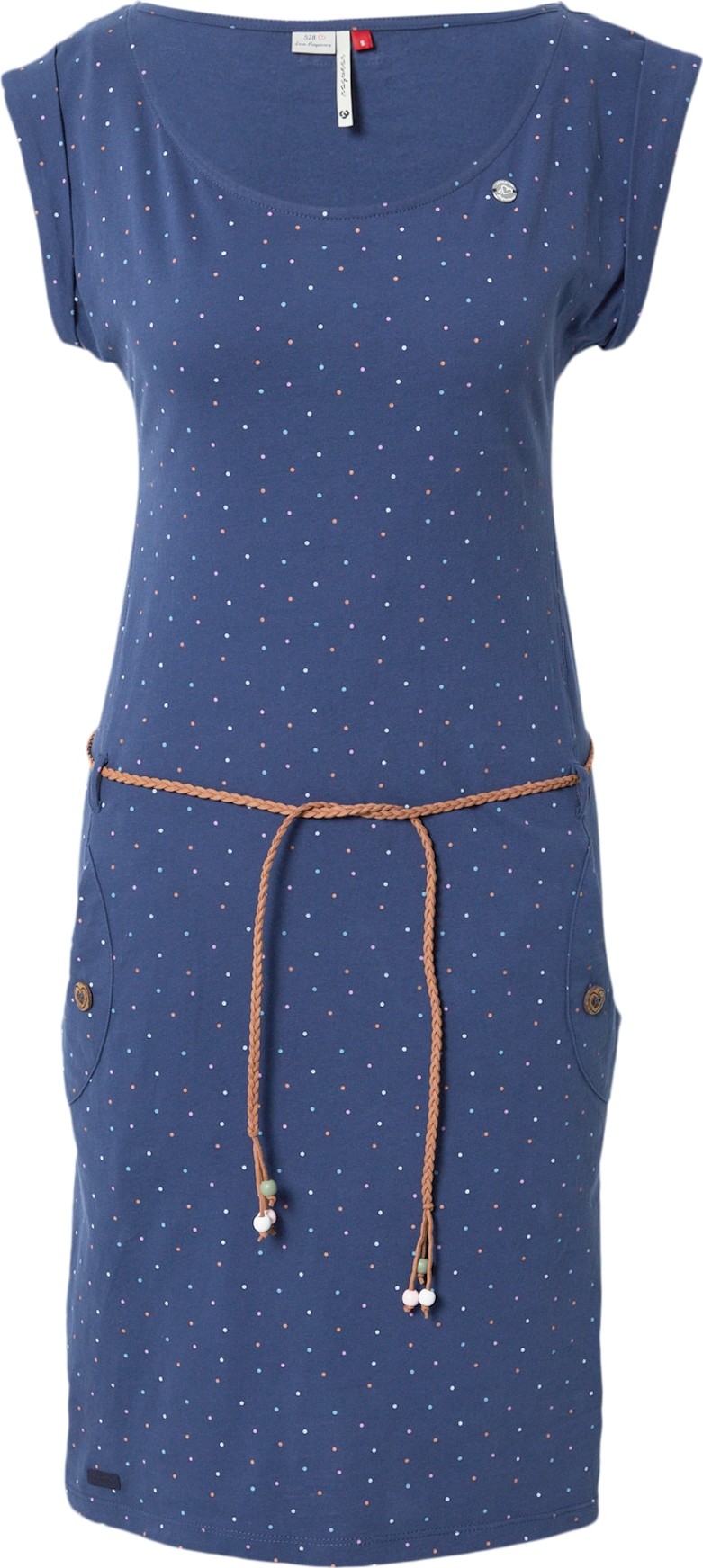 Letní šaty 'TAGG' Ragwear indigo / světlemodrá / oranžová / bílá