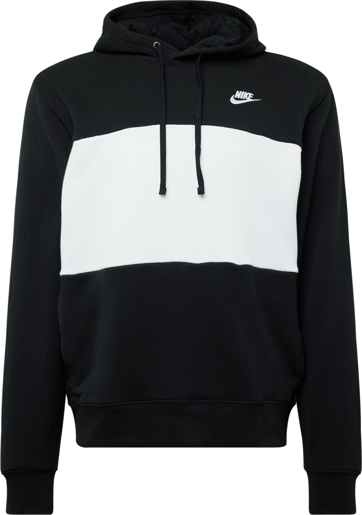 Mikina Nike Sportswear černá / bílá