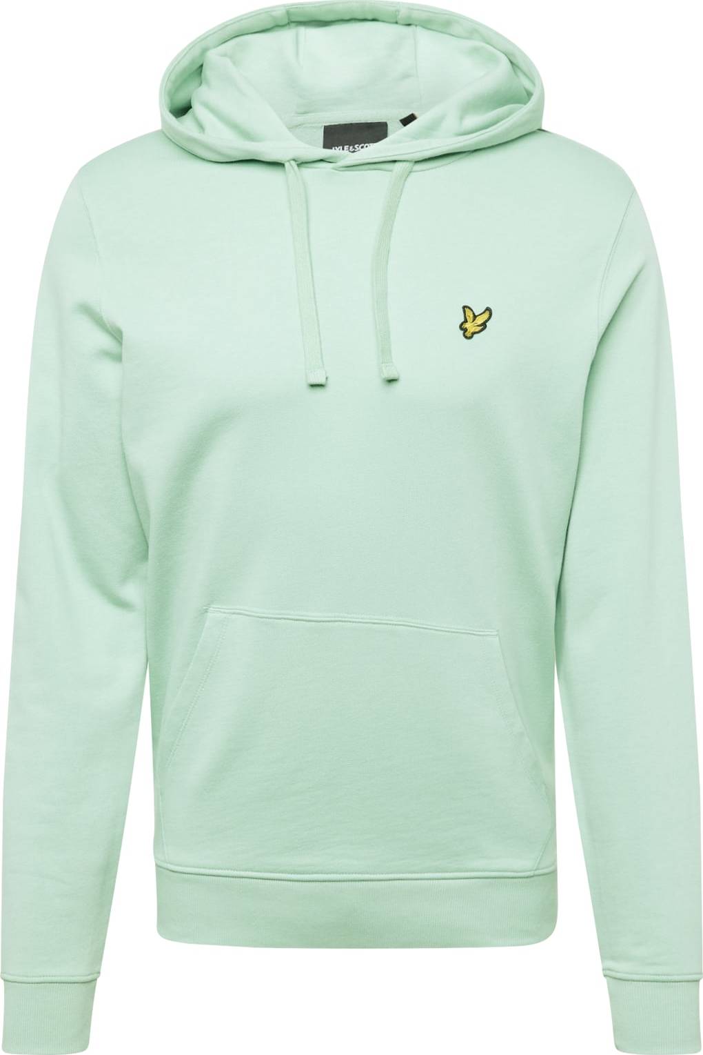 Mikina Lyle & Scott žlutá / světle zelená / černá