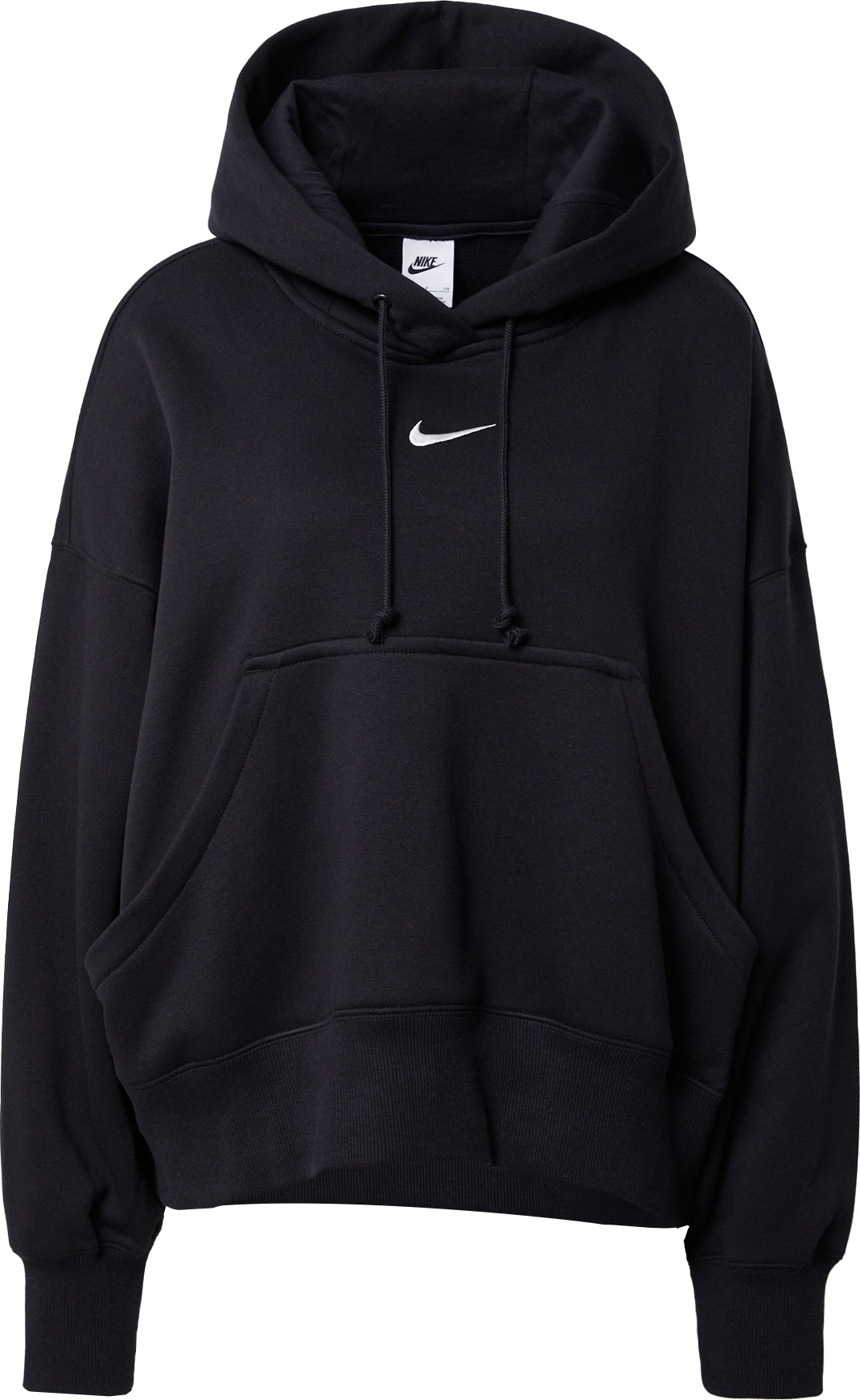 Mikina Nike Sportswear černá / bílá