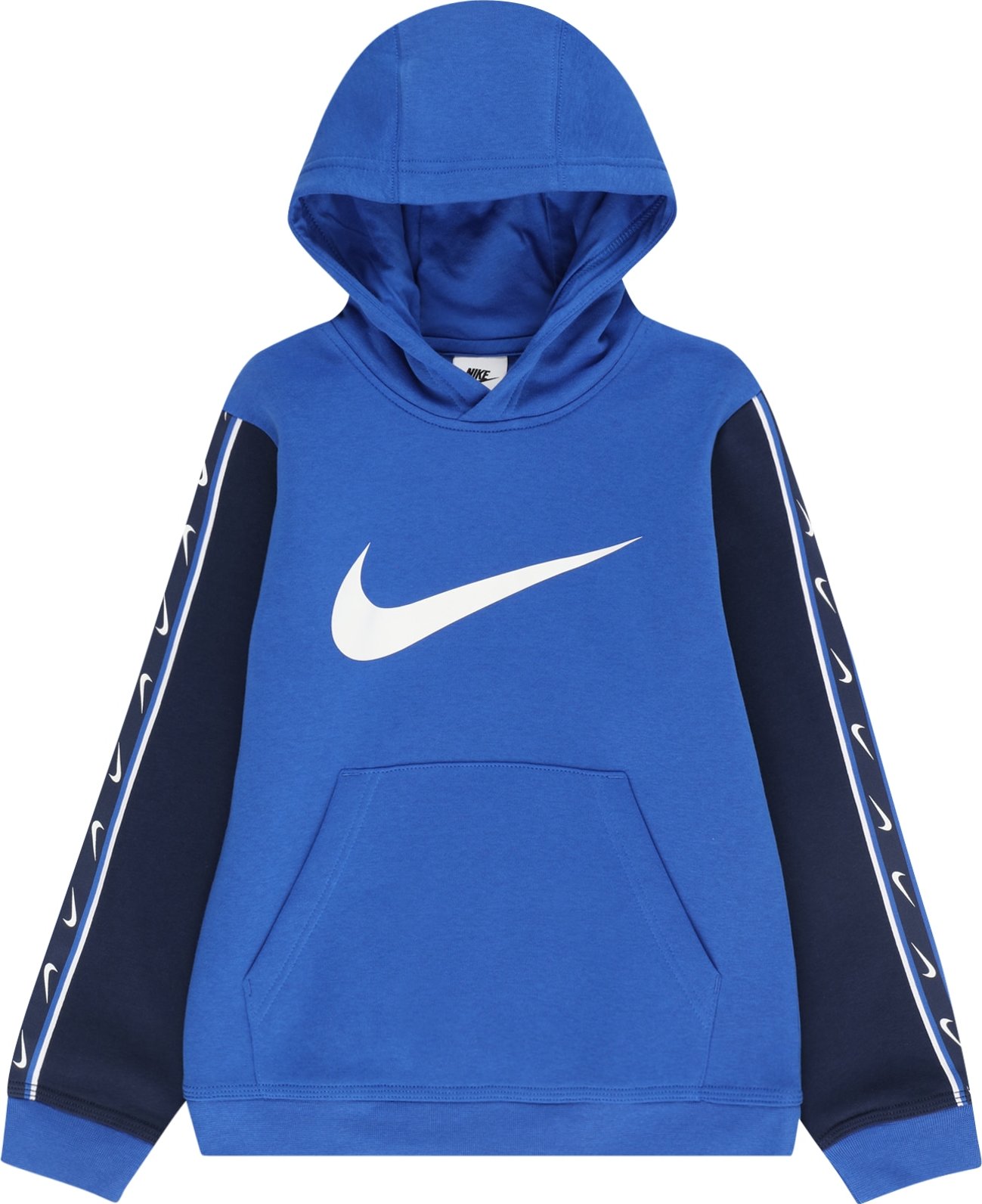 Mikina Nike Sportswear námořnická modř / královská modrá / bílá