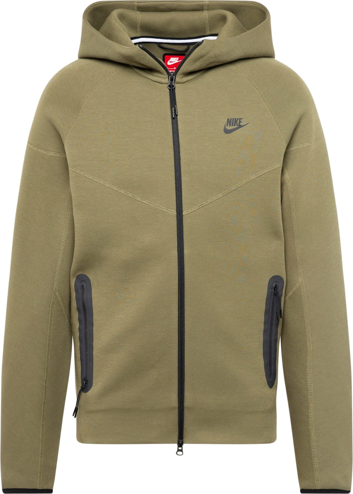 Mikina Nike Sportswear olivová / černá