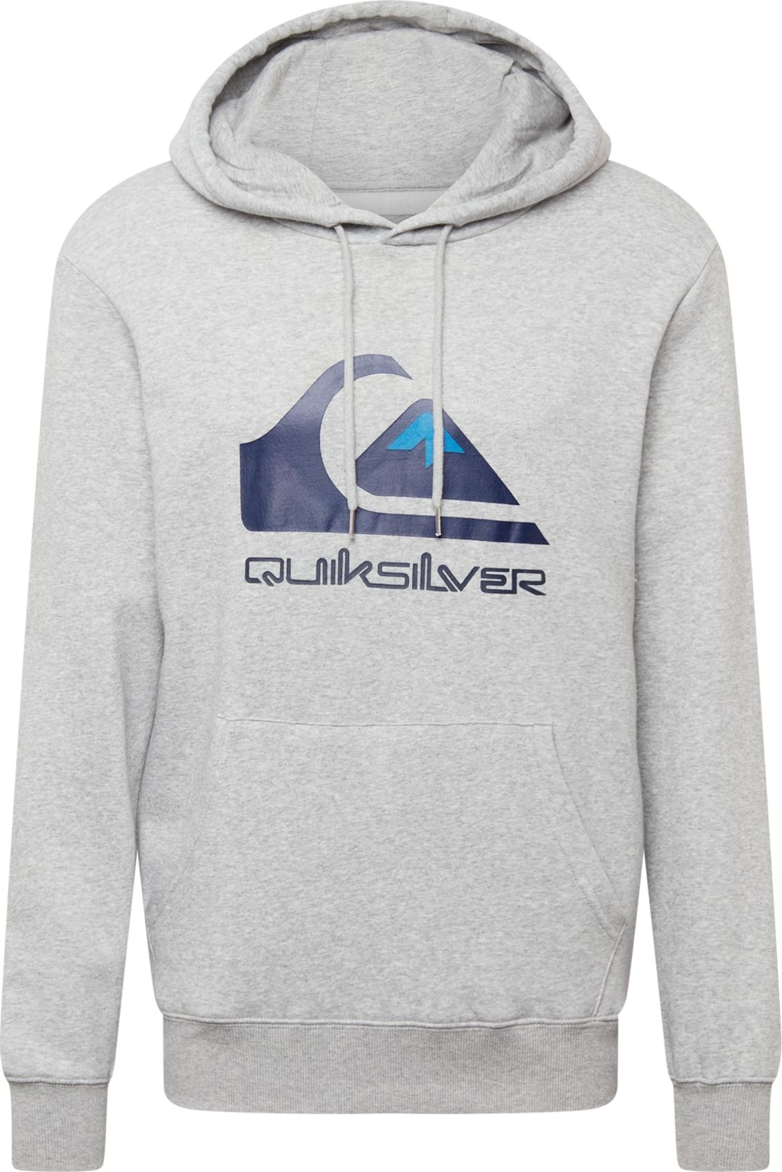 Mikina Quiksilver modrá / námořnická modř / šedá