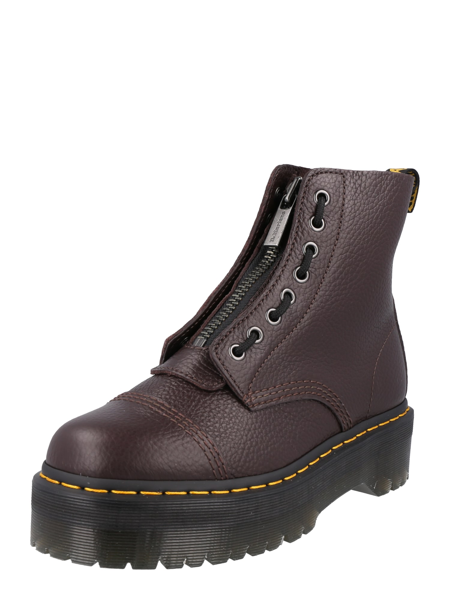 Nízké kozačky 'Sinclair' Dr. Martens burgundská červeň