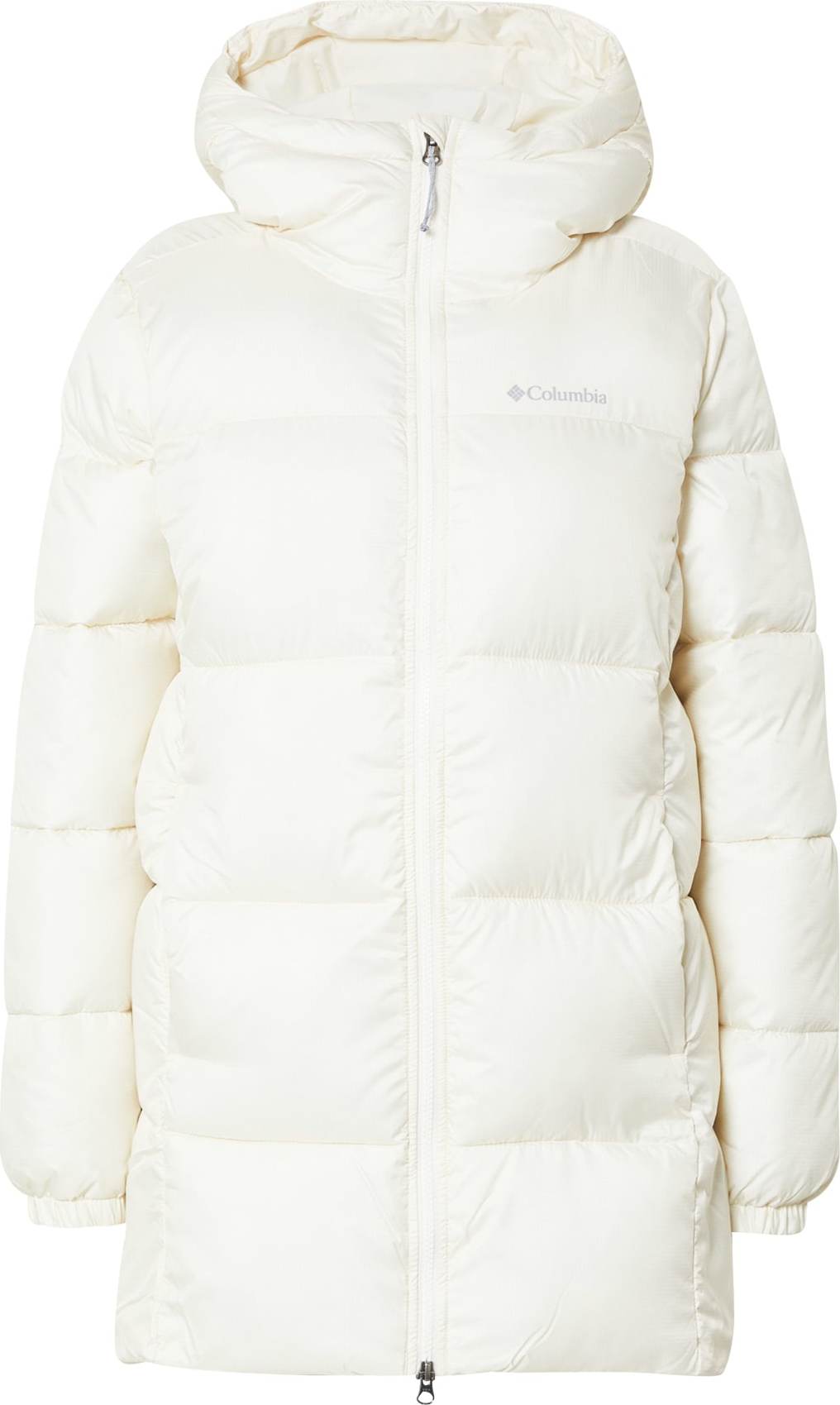 Outdoorová bunda Columbia krémová / šedá