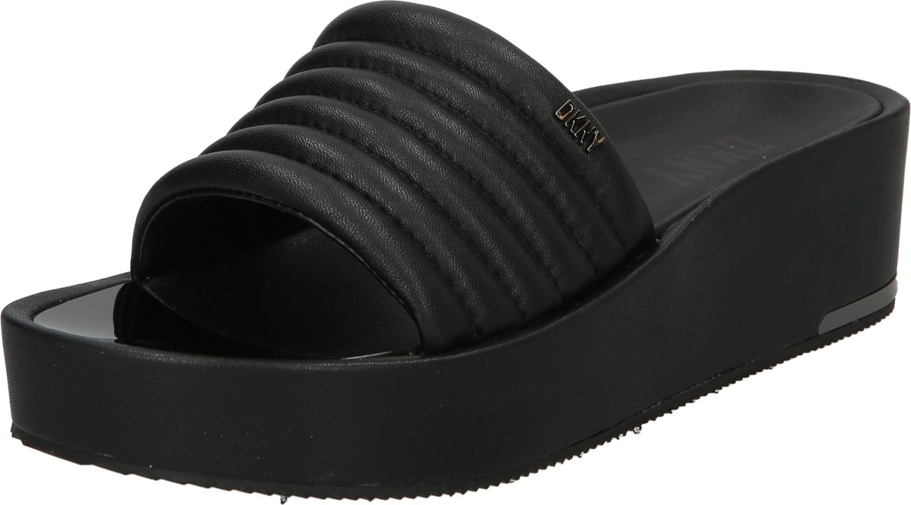 Pantofle 'JASNA' DKNY černá
