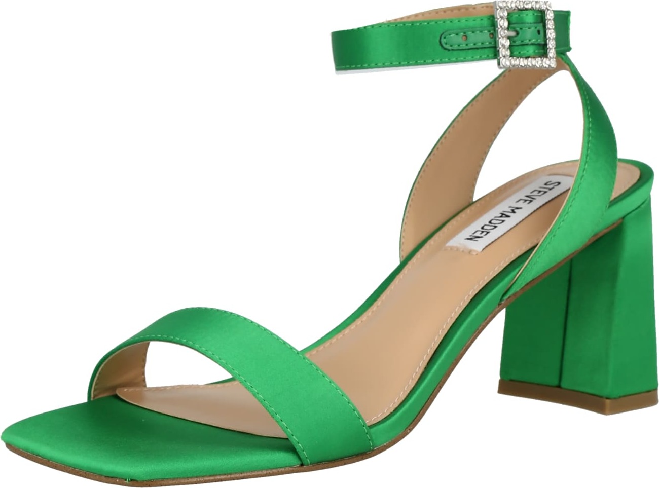Páskové sandály 'Grand' Steve Madden trávově zelená