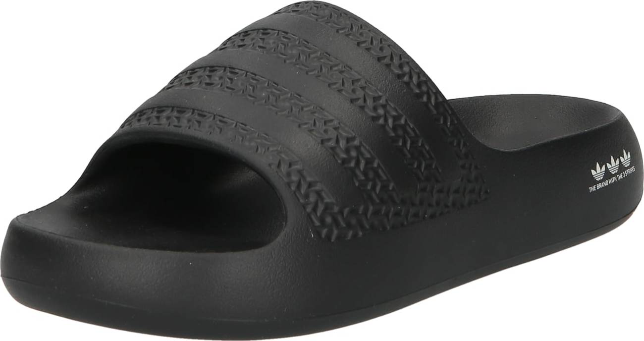 Plážová/koupací obuv 'Adilette Ayoon' adidas Originals šedá / černá