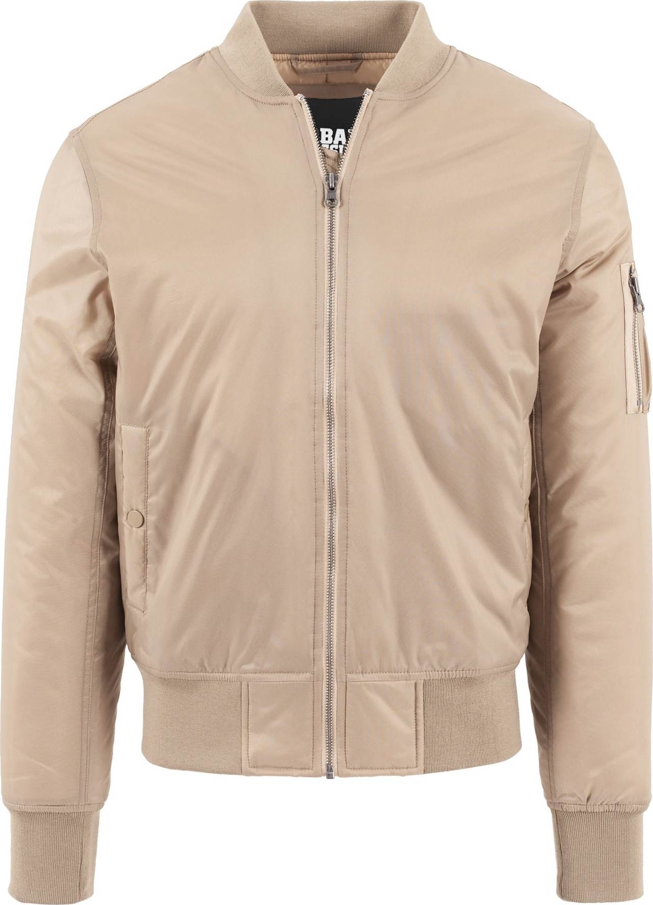 Přechodná bunda Urban Classics písková
