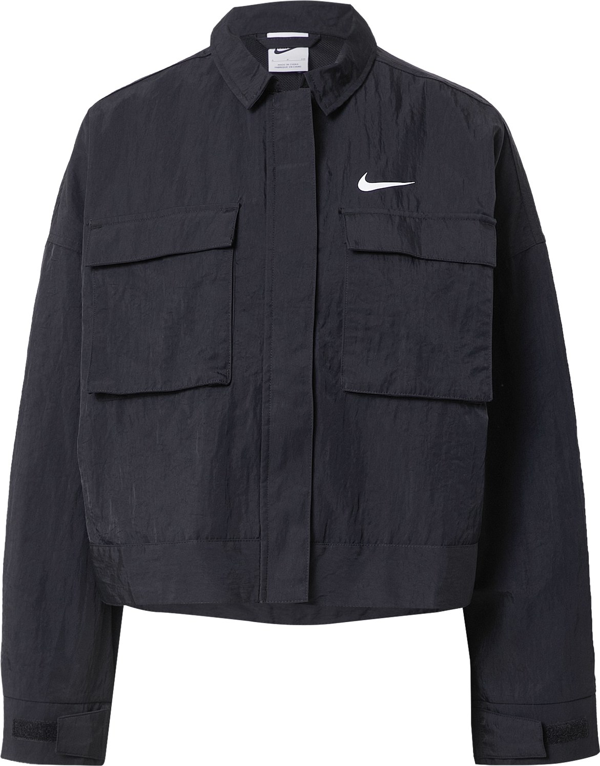 Přechodná bunda Nike Sportswear černá