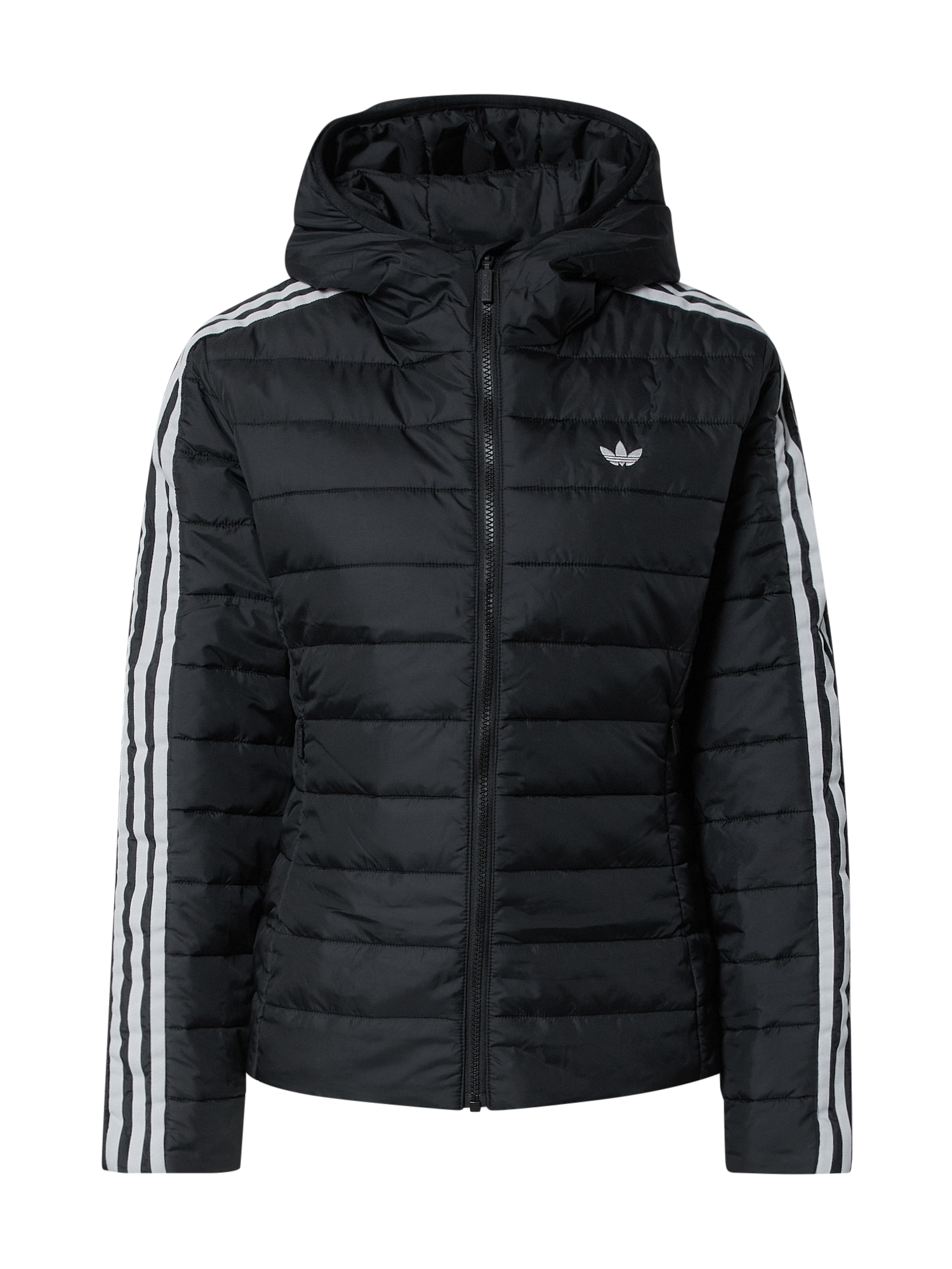 Přechodná bunda 'Premium ' adidas Originals černá / bílá