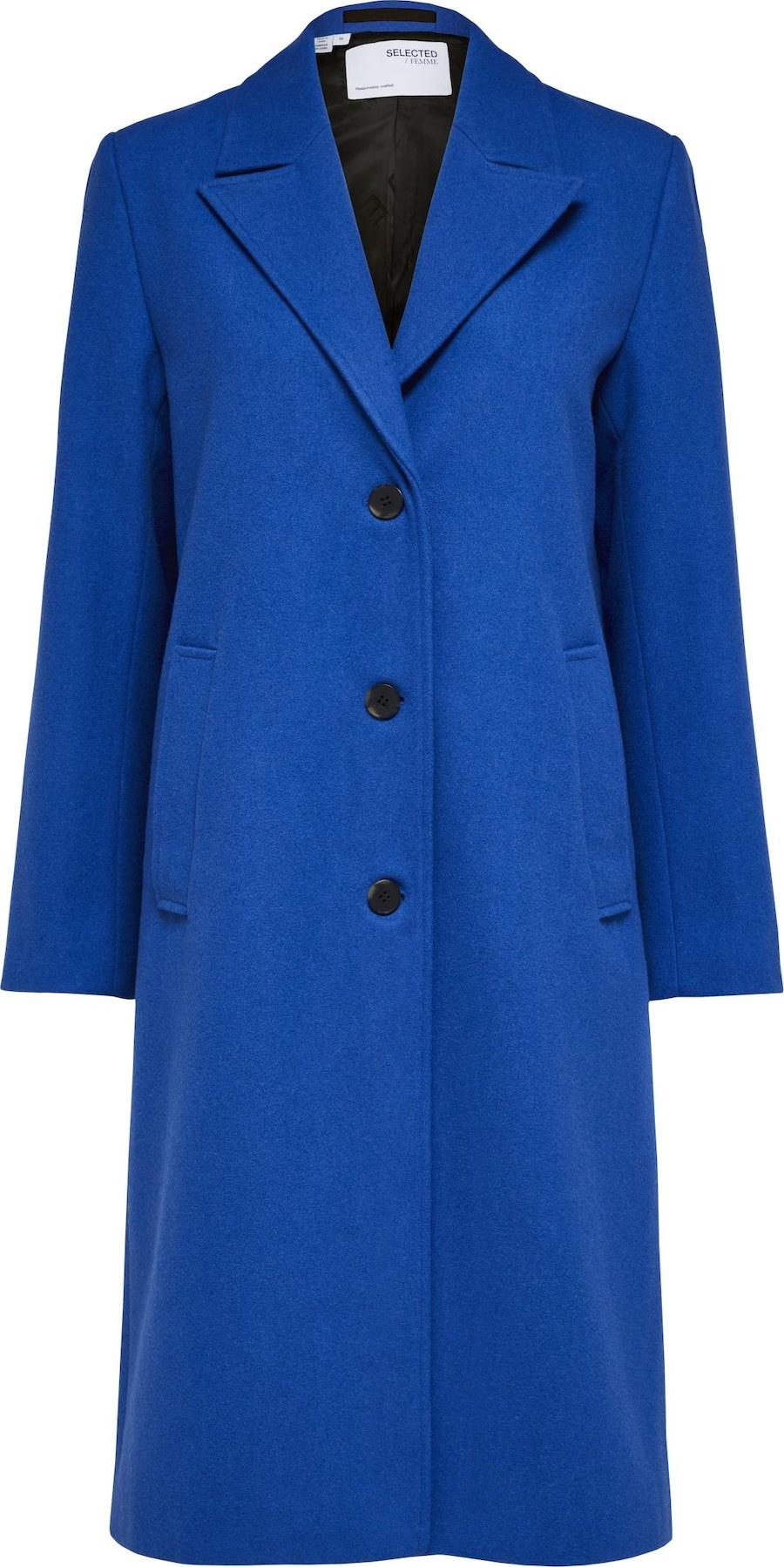 Přechodný kabát 'Alma' Selected Femme královská modrá