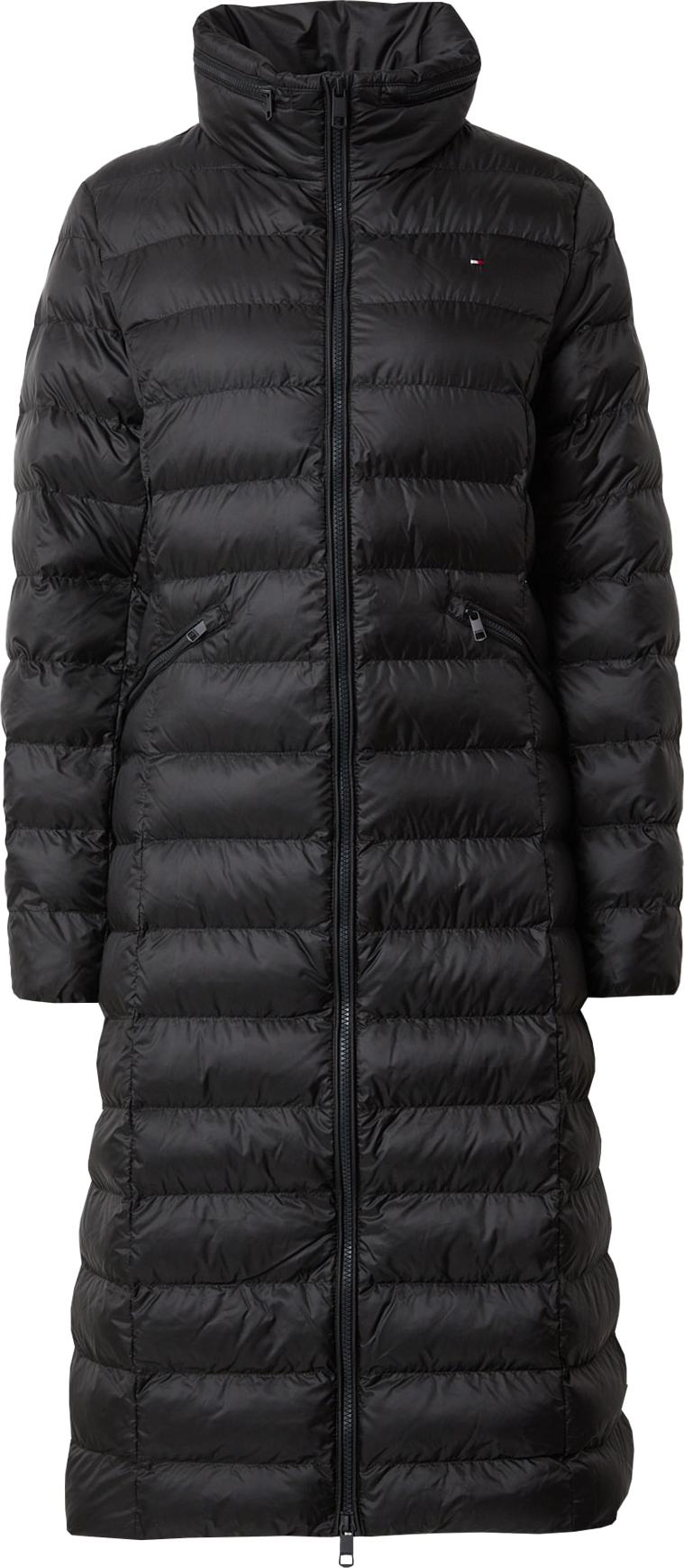 Přechodný kabát Tommy Hilfiger černá