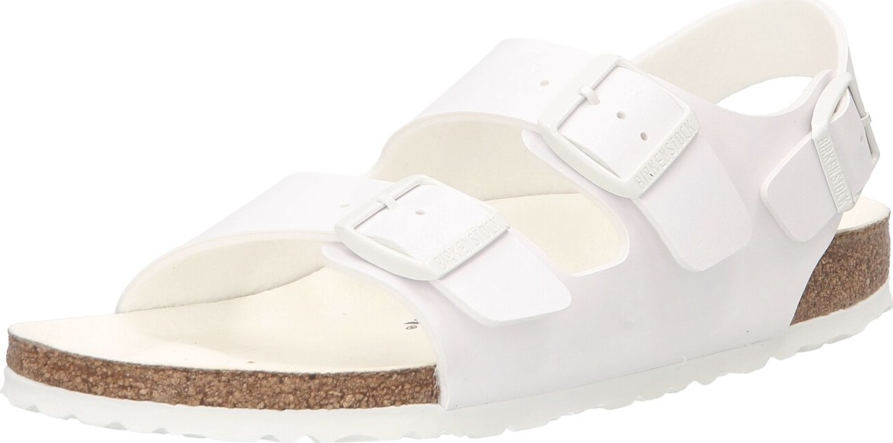 Sandály 'Milano' Birkenstock bílá