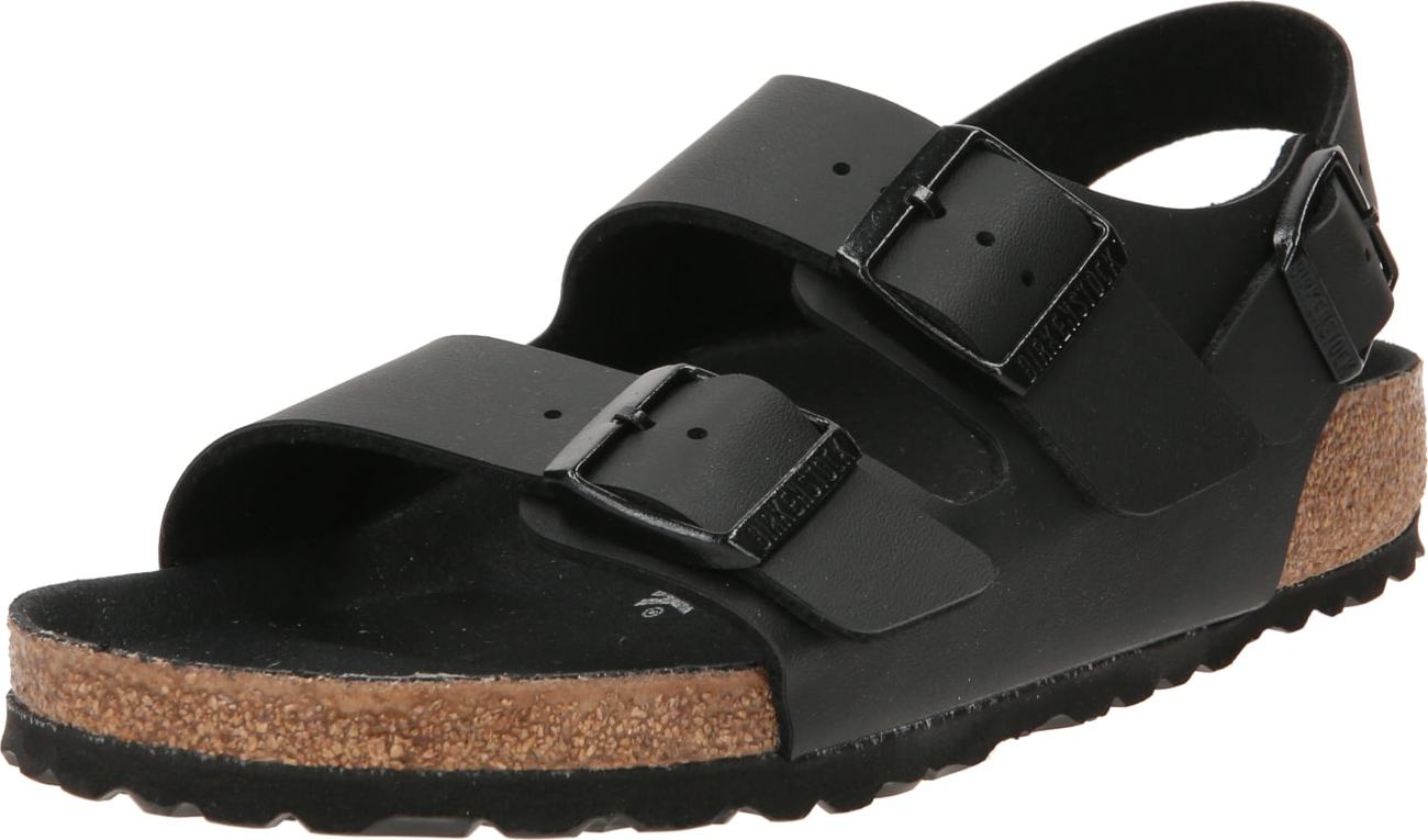 Sandály 'Milano' Birkenstock černá