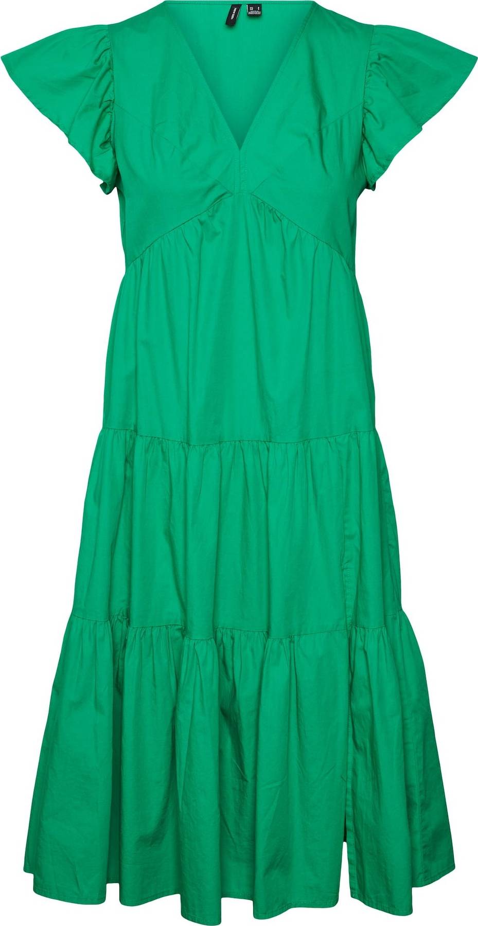 Šaty 'Jarlotte' Vero Moda trávově zelená