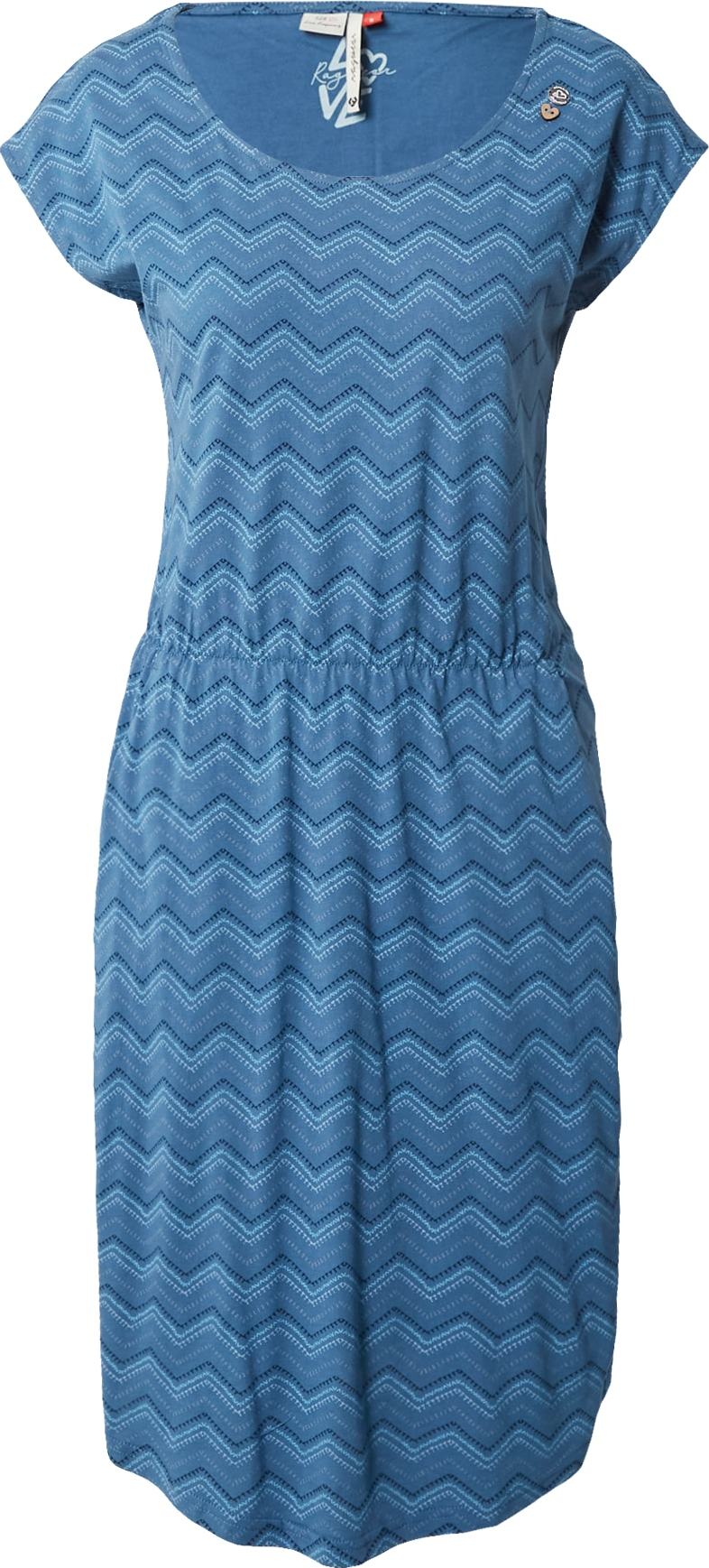 Šaty 'LILITHE' Ragwear námořnická modř / kobaltová modř / světlemodrá