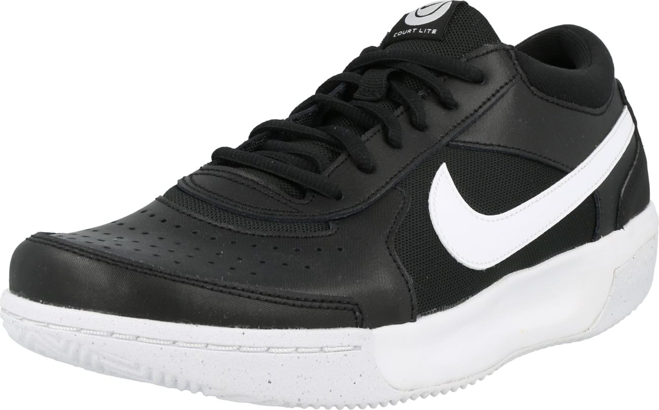 Sportovní boty 'Court Lite 3' Nike černá / bílá