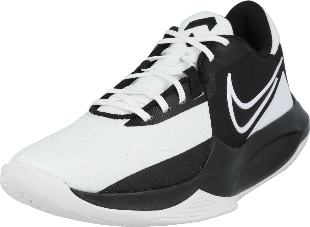 Sportovní boty 'Precision 6' Nike černá / bílá