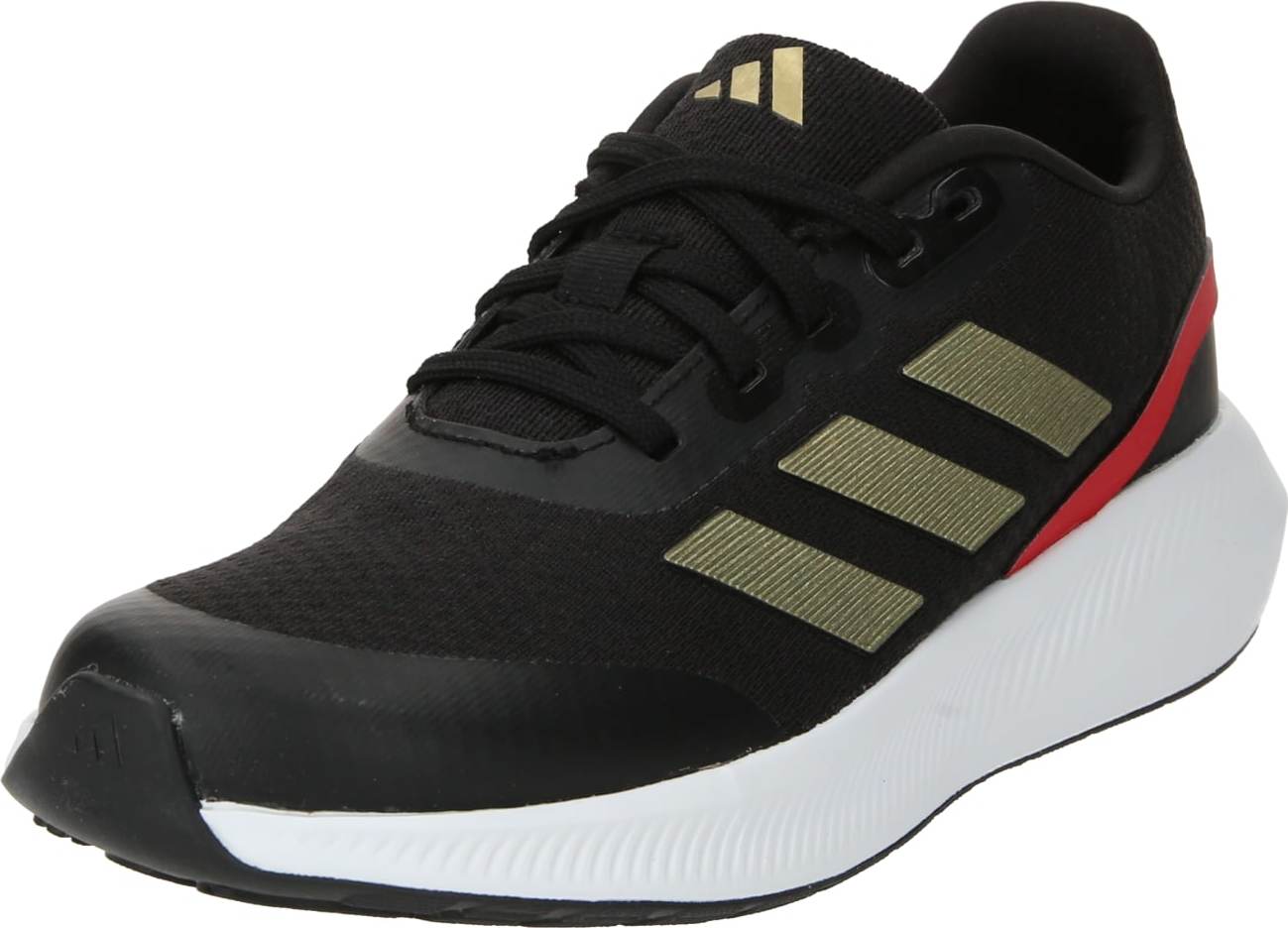 Sportovní boty 'RunFalcon 3' ADIDAS SPORTSWEAR zlatě žlutá / červená / černá