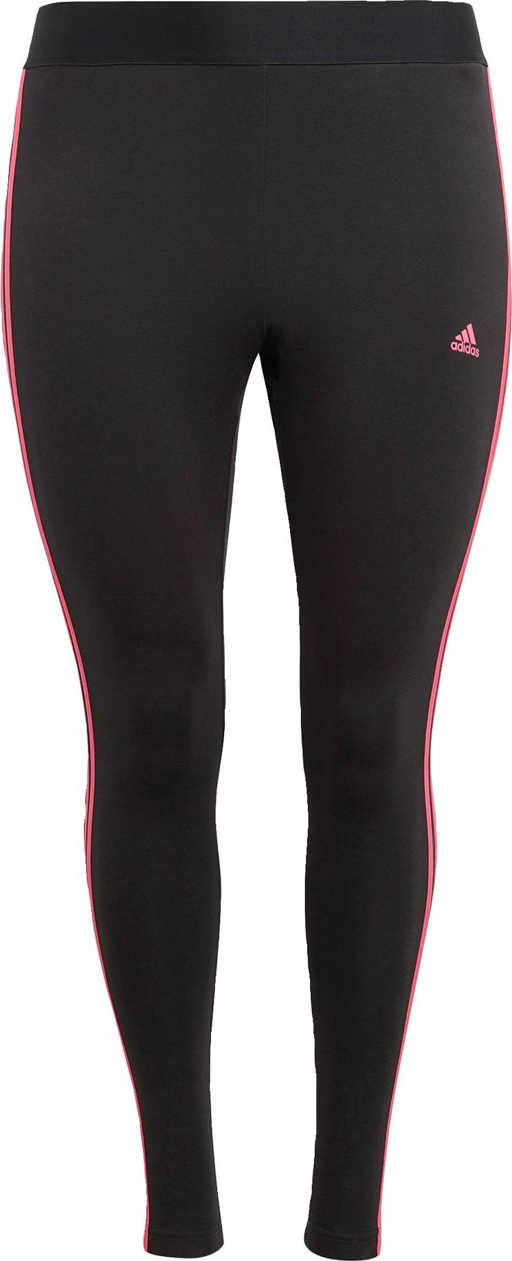 Sportovní kalhoty 'Essentials 3-Stripes ' ADIDAS SPORTSWEAR pink / černá