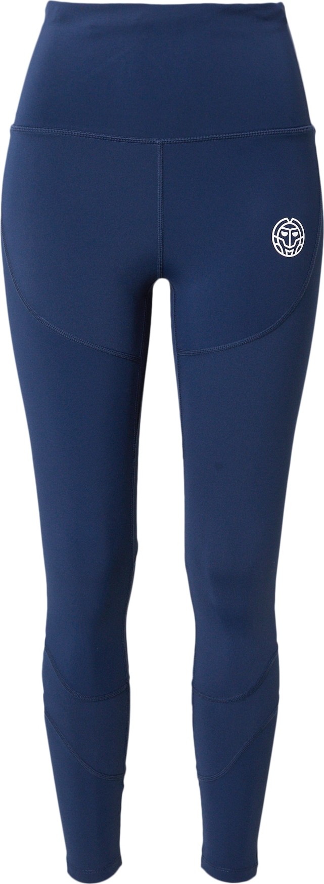 Sportovní kalhoty BIDI BADU tmavě modrá / bílá