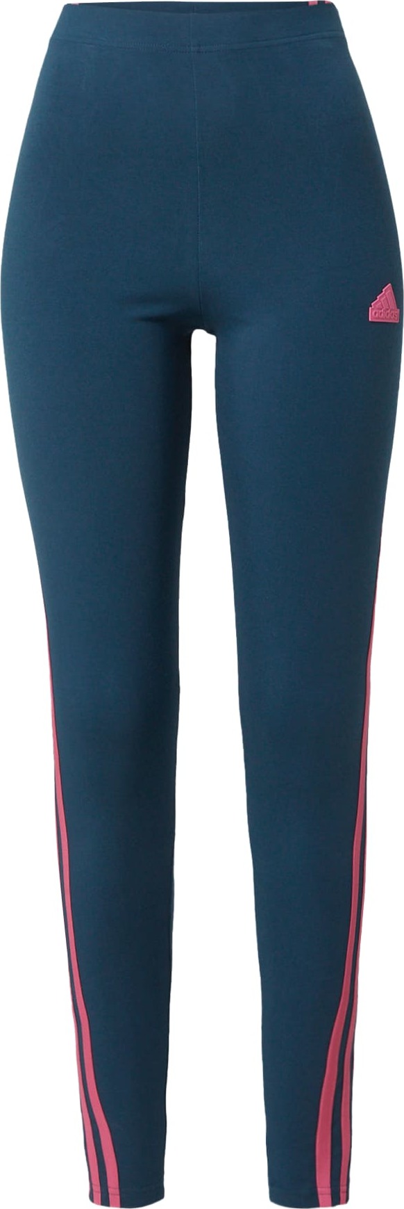 Sportovní kalhoty 'Future Icons 3-Stripes' ADIDAS SPORTSWEAR pastelová modrá / růžová